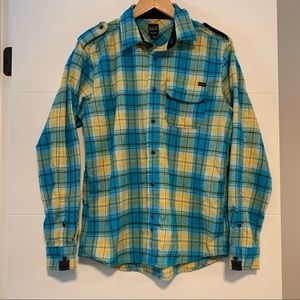 Volcom | Plaid Flannel Button Up Shirt